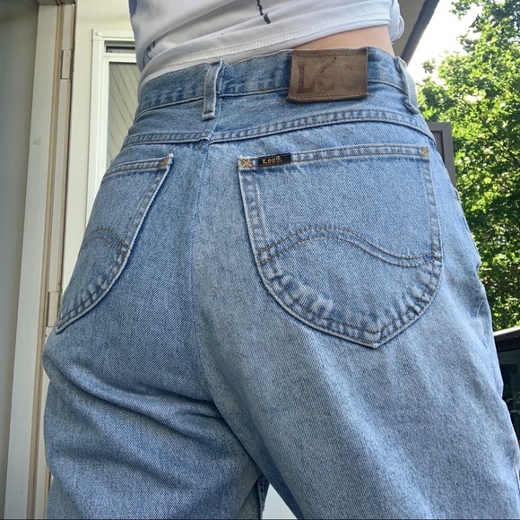 M-L | Vintage reworked Lee jeans baggy denim - Picture 1 of 3